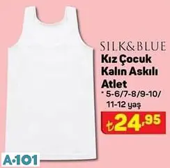 SİLK&BLUE KIZ ÇOCUK KALIN ASKILI ATLET